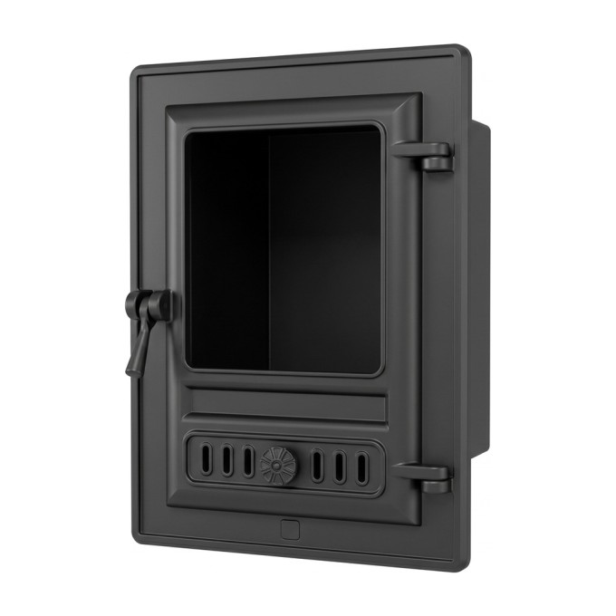 Дверка АСТОН каминная 350 (Антрацит)